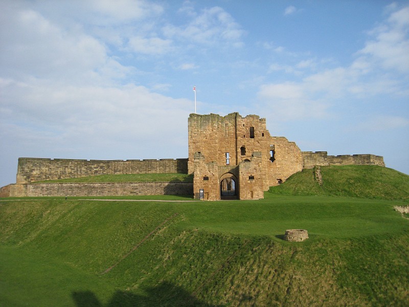 2011 UK England Newcastle  0295.jpg - A visit to Newcastle in the UK, April 2011. The first day was getting there, seeing downtown, shopping, "The Keep", the Grand Hotel, and the coast.